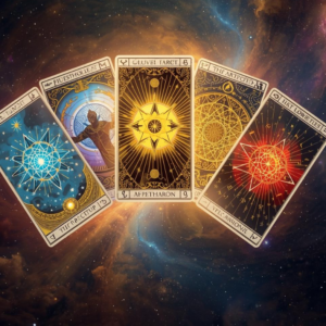 In-depth tarot and rune guidance reading with symbolic tarot cards, offering deeper insight and broader perspective on one defined topic