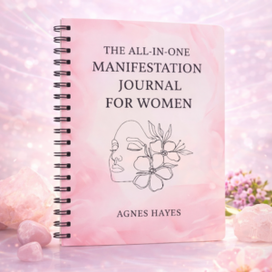 All-in-one manifestation journal for women, digital PDF with affirmations, gratitude, visualization and goal setting pages