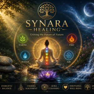 Synara Healing™ remote energy healing session inspired by the four natural elements