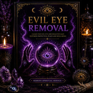 Remote Evil Eye Removal service for clearing the evil eye and negative energetic influences